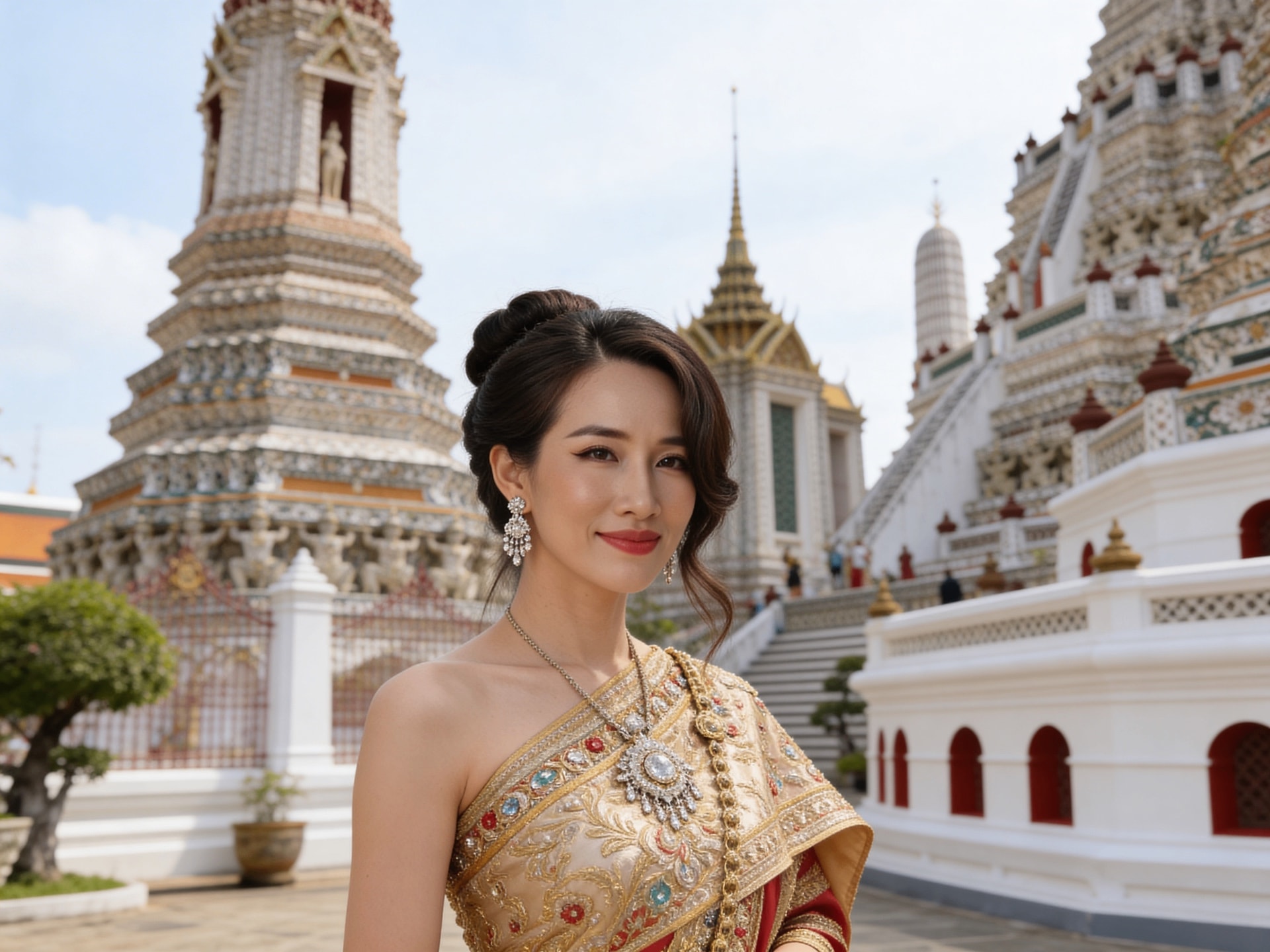 Đền chùa Thái Lan, trang phục truyền thống