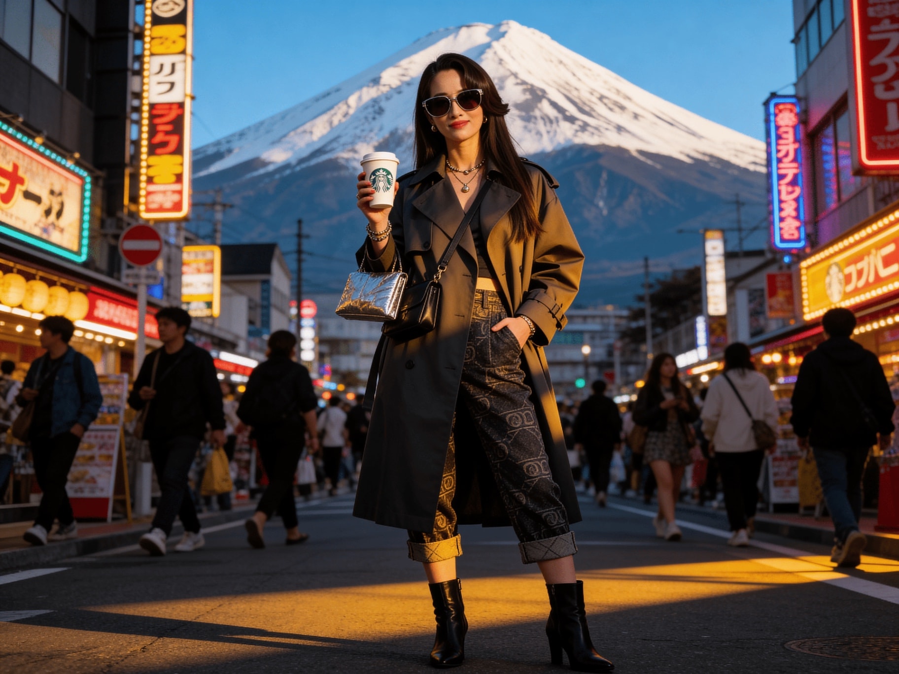 Tokyo và núi Phú Sĩ
